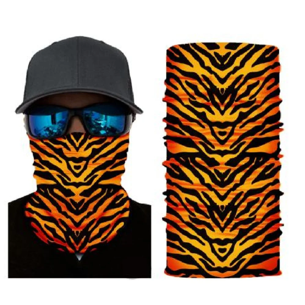 

New Design Thicken Printed Face Mask Go Wild Style Anti UV Tubular Head Scarf Buff Bandana Outdoor Sport Head Band Wristband