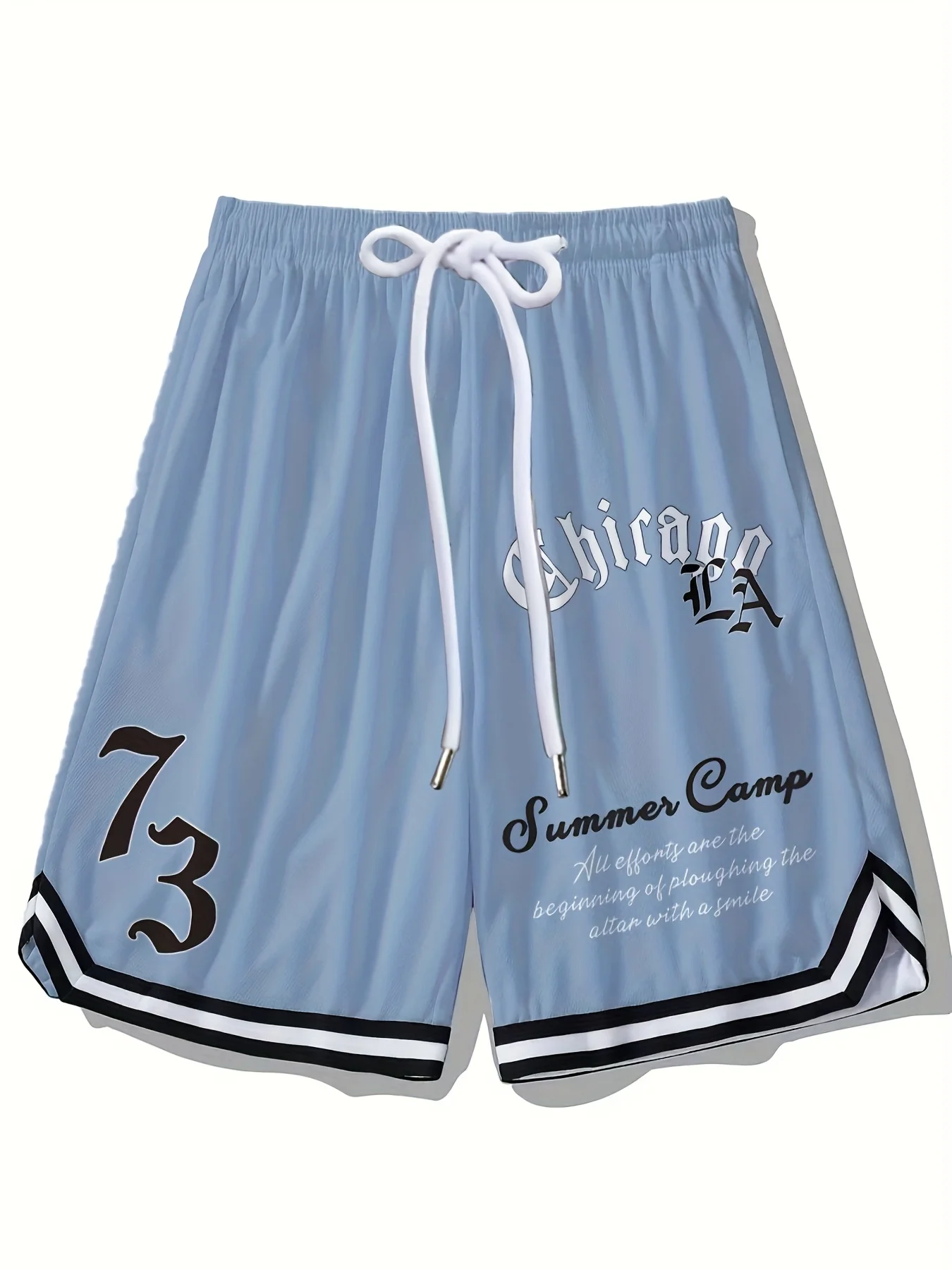 شورت رجالي صيفي جديد لعام 2025 شورت كرة سلة مطبوع ثلاثي الأبعاد شورت رياضي غير رسمي وسراويل خارجية #2