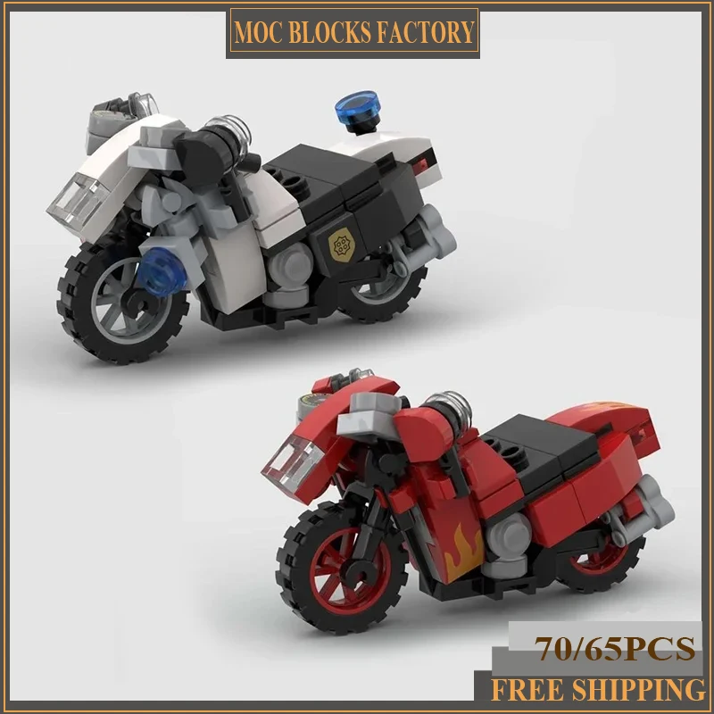 Moc Bouwstenen Auto Serie Model Sport Motorfiets Technische Bakstenen DIY Assemblage Constructie Speelgoed Voor Kinderen Vakantiecadeaus