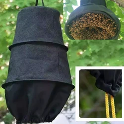 1pc/3pcs/5pcs Collecting Catching Bag Cage Wild Bees Recruit Cages Bee Trap Swarm Collector Attract Bee With Zipper For Beewax