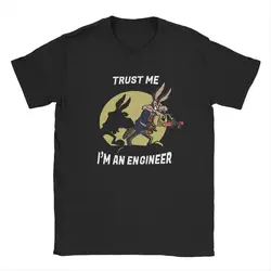 Casual Trust Me Im An Engineer T-Shirt Men Round Neck 100% Cotton T Shirts Short Sleeve Tee Shirt Gift Idea Clothes