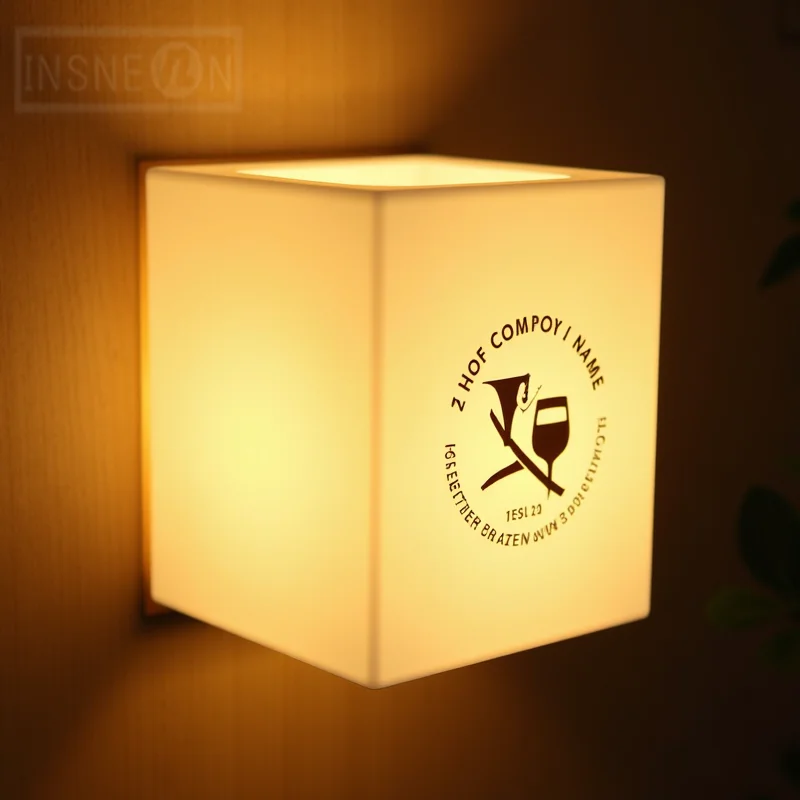 Custom Outdoor LED Light Box For Business Waterproof Acrylic Sign Board Double Sided Storefront Signage Wall Mounted Lighted