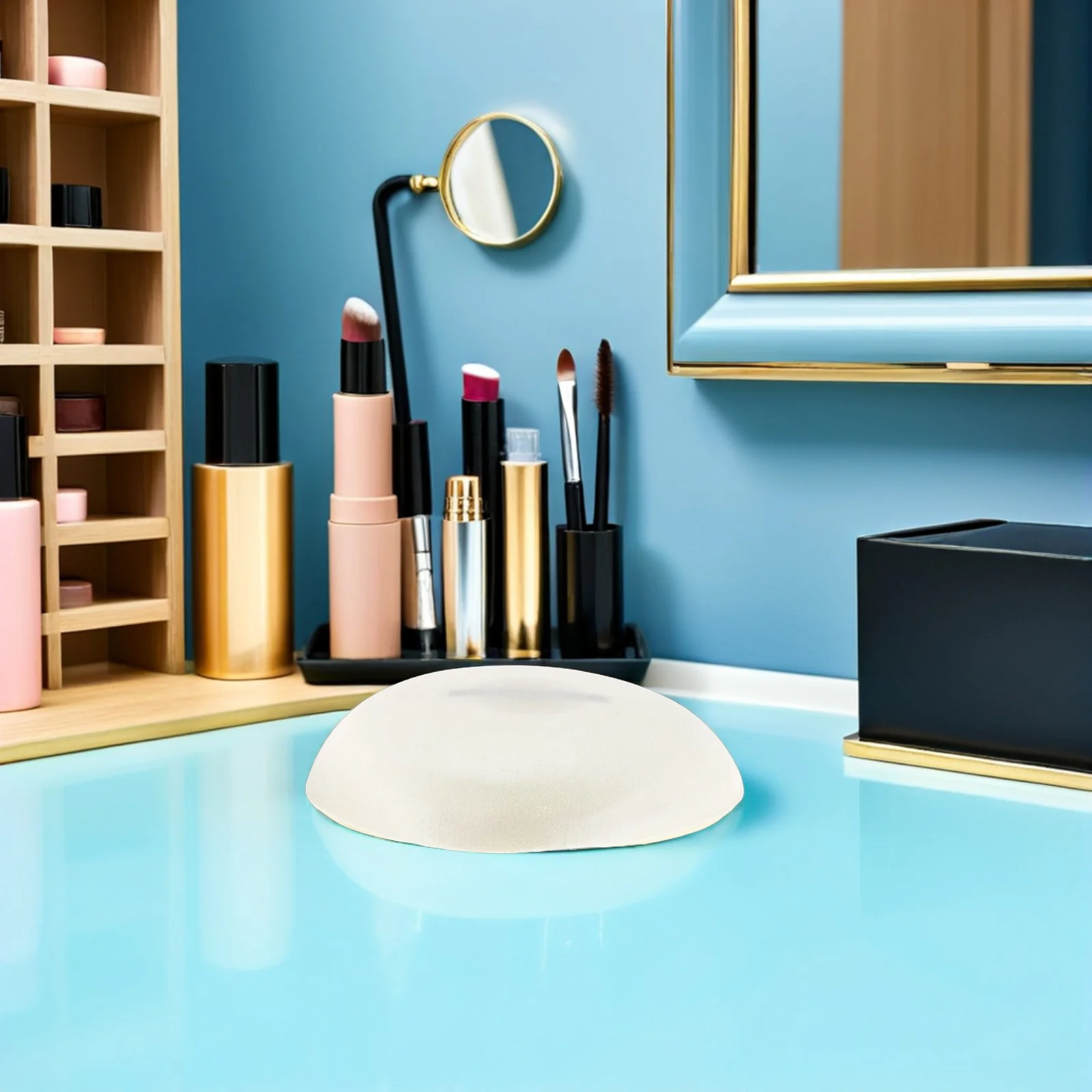 

4Pcs Adult Fascinator Accessories, Flat Round DIY Hat Base for Women, Lightweight Felt Mesh Headdress Craft Supply, Vintage Cap