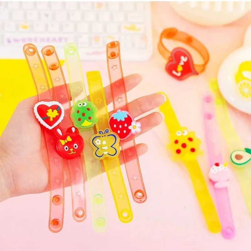 10-30PCS LED Lights Creative Bracelet Watch Flash Wrist Novelty Multicolor Light Flash Toys Gift For Kid Luminous Luminous Toys