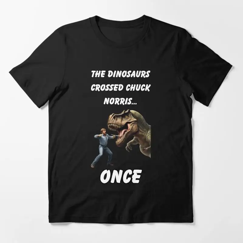 Funny Chuck Norris Joke Design Essential T-Shirt