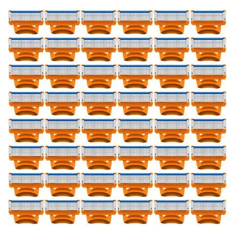 Manual Shaver High Quality Five Layers Razor Blade With 4 Replacment Universal Razor Heads suit for fusion 5