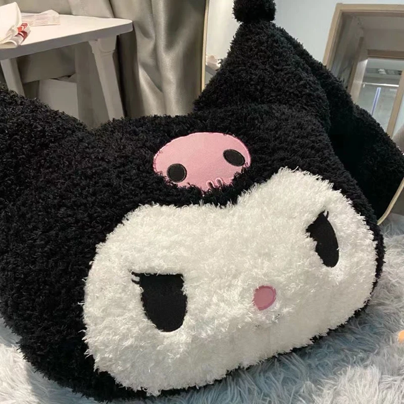 40*50cm Kawaii Sanrio Plush Pillow Kuromi My Melody Cartoon Anime Doll Toys Soft Stuffed Plush Pillow Birthday Gift for Kids