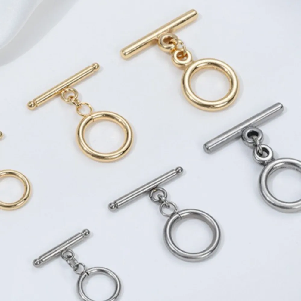 

OT Buckle Simple Ring Buckle DIY Bracelet Necklace Connecting Buckle Ending Stainless Steel Accessories