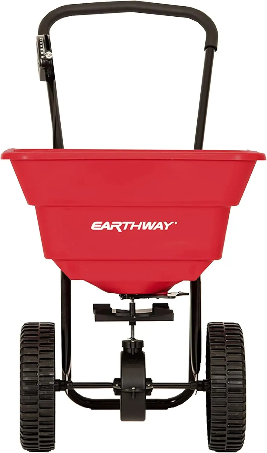 80 LB (36 KG) Deluxe Heavy-Duty Walk-Behind Commercial Broadcast Spreader Pre-Assembled with 10 inch Poly Tires,