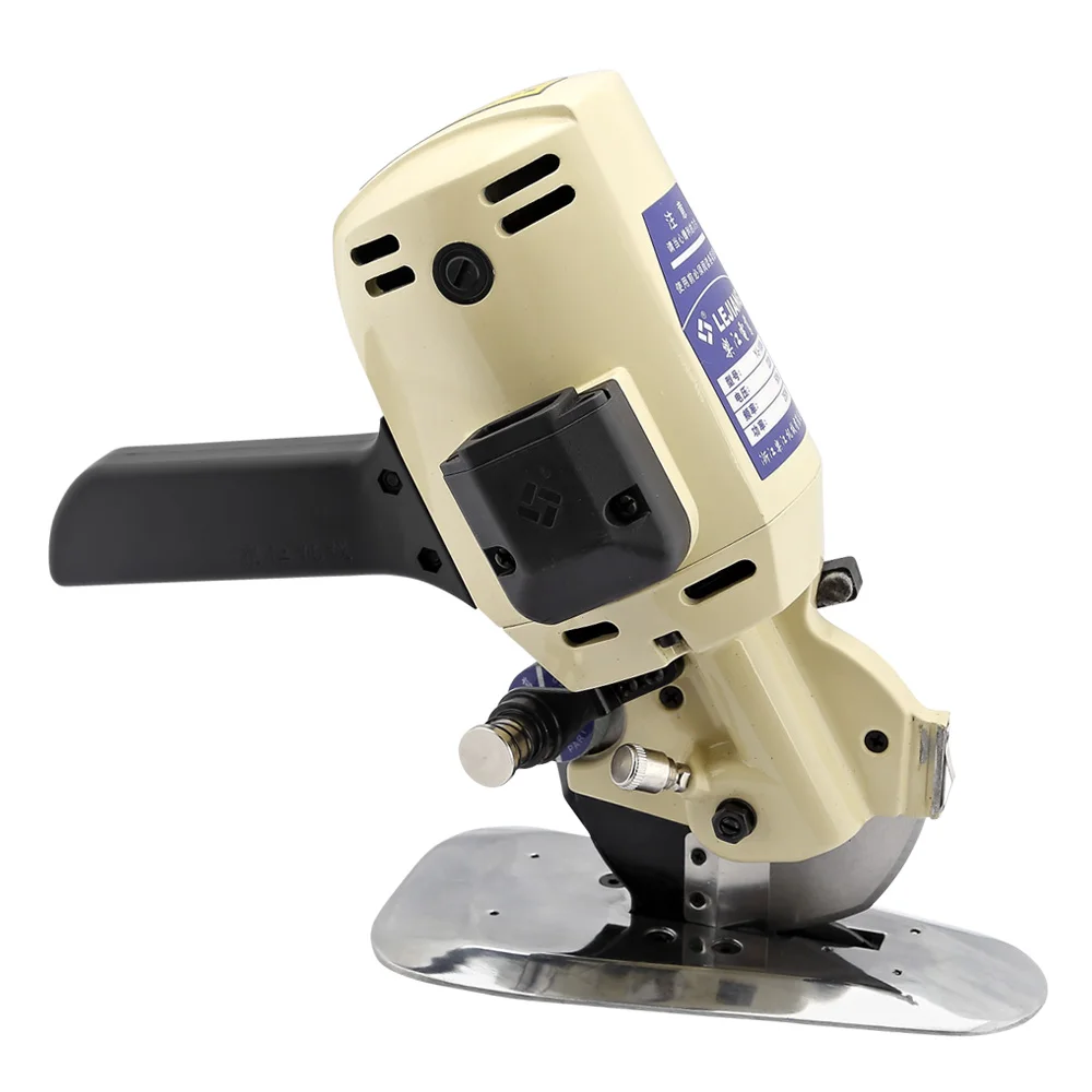 DHL Express Only YJ-100 Round Knife Cloth Electric Cutting machine For Thickness 27mm