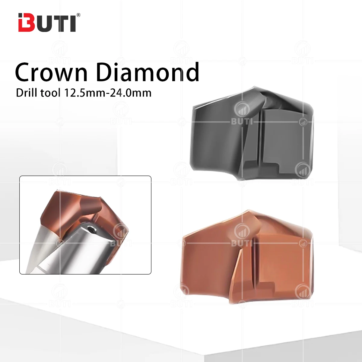 

CNC Retractable Crown Drill Blade Hard Alloy Violent Drill Bit Internally Cooled Drill Bit Deep Hole Drill Bit Tool12.5mm-24.0mm