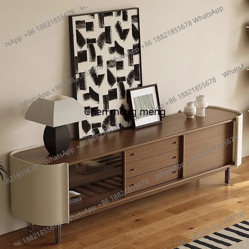 

Wood Designer Tv Stands Living Room Nordic Aesthetic Minimalist Retro Tv Table Luxury Designer Muebles Para Tv Unique Furniture