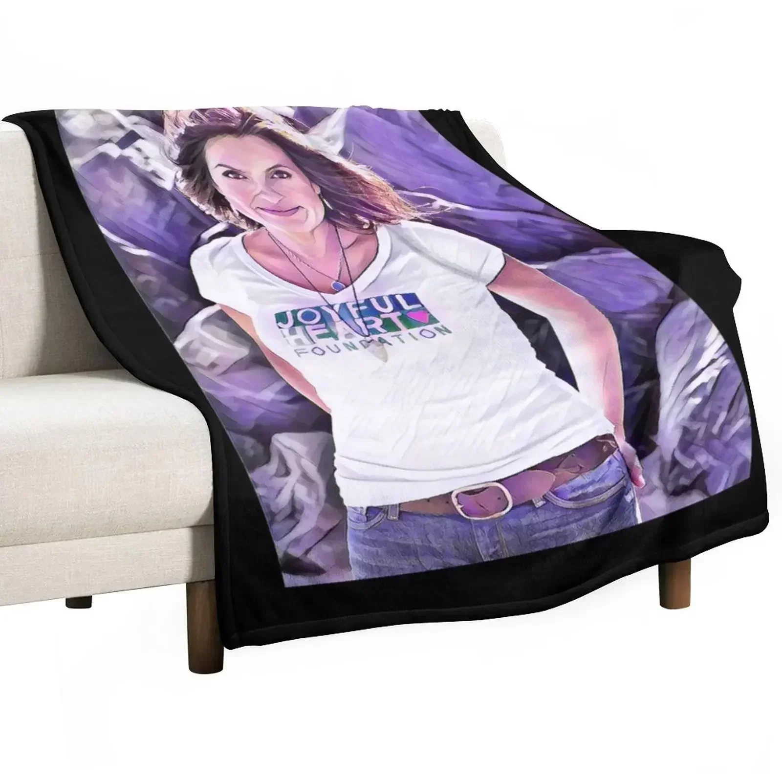 Mens Best Mariska Hargitay Gift For Everyone Throw Blanket Stuffeds blankets ands Blankets