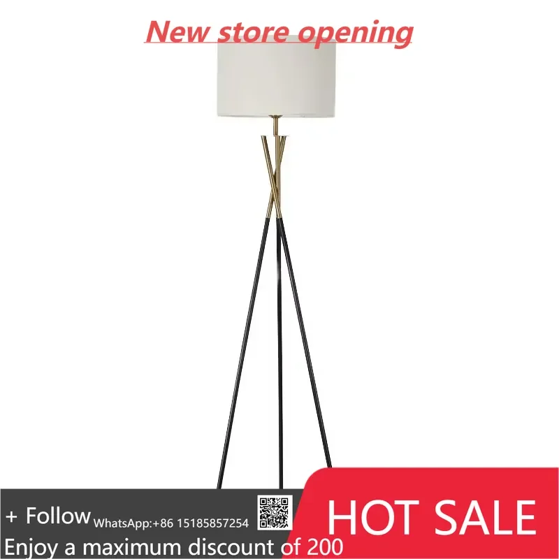 Современный простой торшер для спальни с светоизлучающим диодом