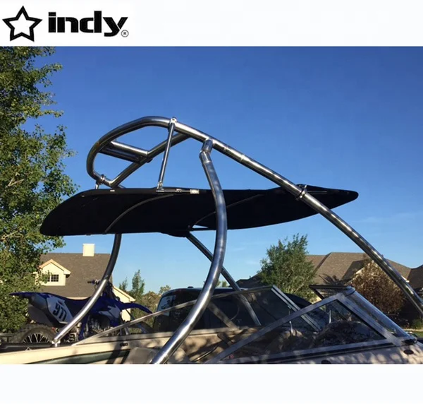 Liquid Boat Wakeboard Tower clear Anodized Fits Ocean Environment