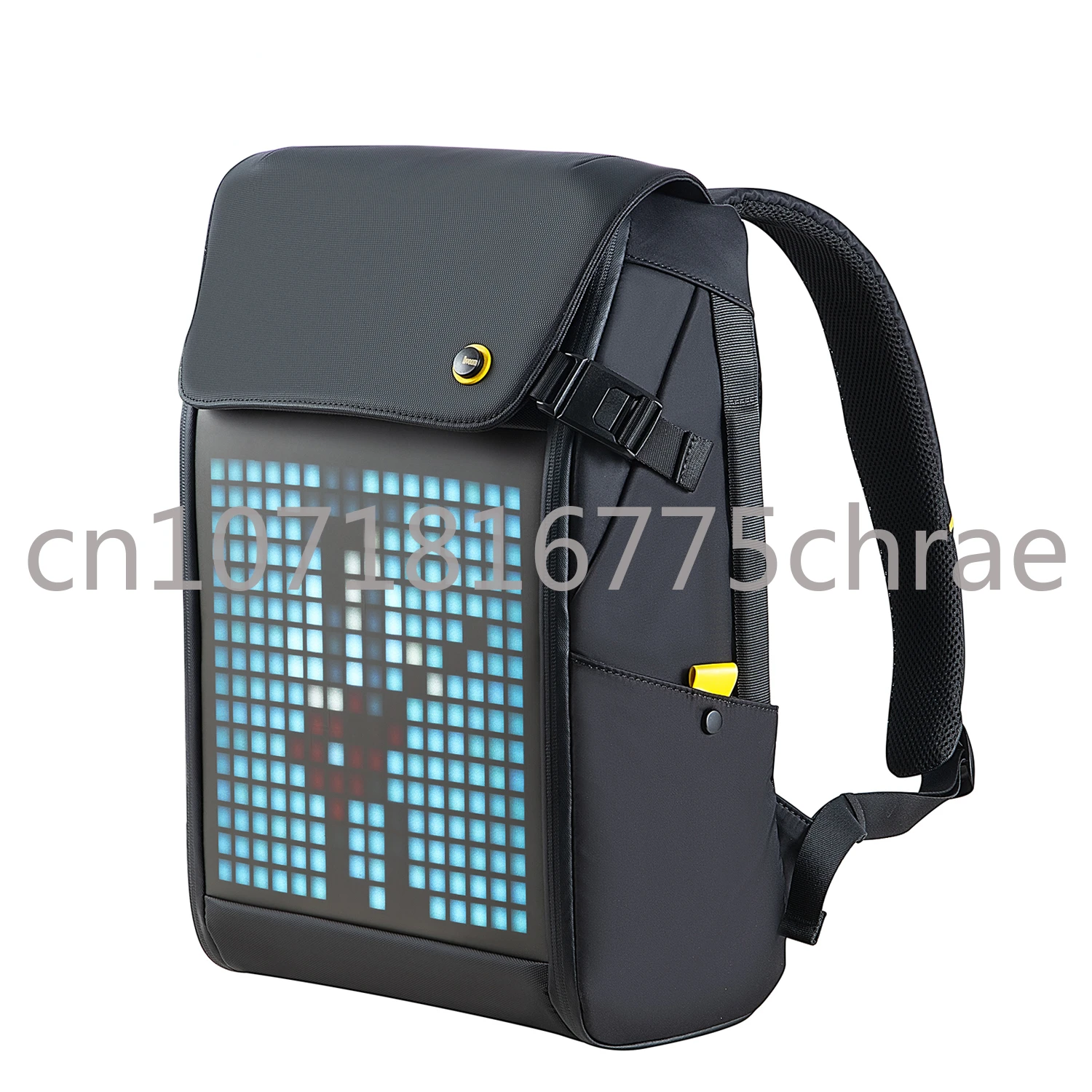 

DIVOOM Pixoo M Backpack Men's 15 inch Waterproof School Backpack Laptop Bag Women's Day Bag with 16 x 16 RGB LED Screen Travel