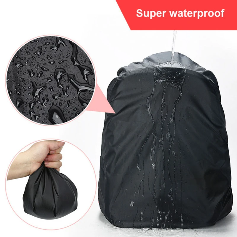 15-85L Waterproof Backpack Rain Cover Outdoor Hiking Climbing Bag Cover Rucksack Cover Upgraded Cross Buckle Hiking Camping