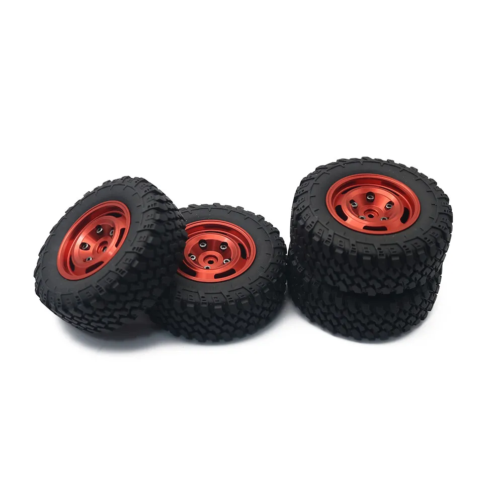 MN300 Tank 300 RC Car Metal Beadlock Wheel Hub All Terrain Tire Upgrade Kit Deep Tread High Grip Off Road Performance Stable