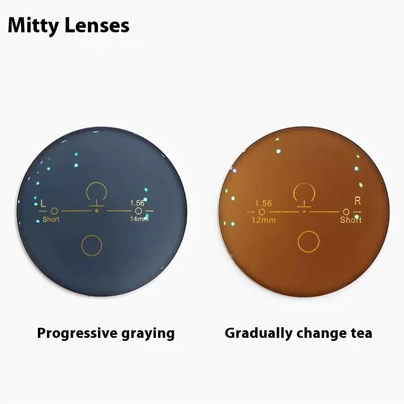 1.56 1.61 1.67 1.74  Anti-Reflection Anti-Scratch HD Medical Optical Prescription  Photochromic Progressive Multifocal Lenses