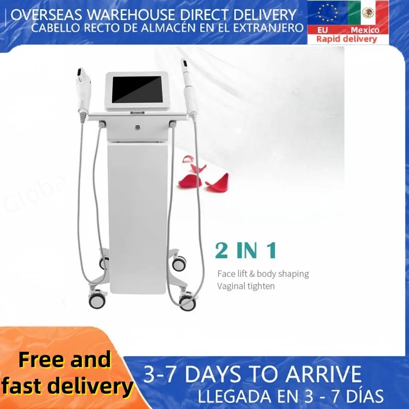 New product 2025 new version of the private two-in-one Multi-functional body and facial massage machine 50.000 wheels