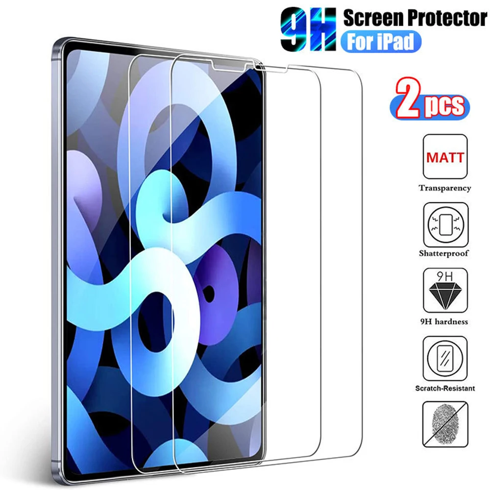 Tempered Glass For Apple iPad Air 5 2022 A2589 A2591 Full Coverage Screen Protector Glass For iPad Air 5th generation 10.9\'\'