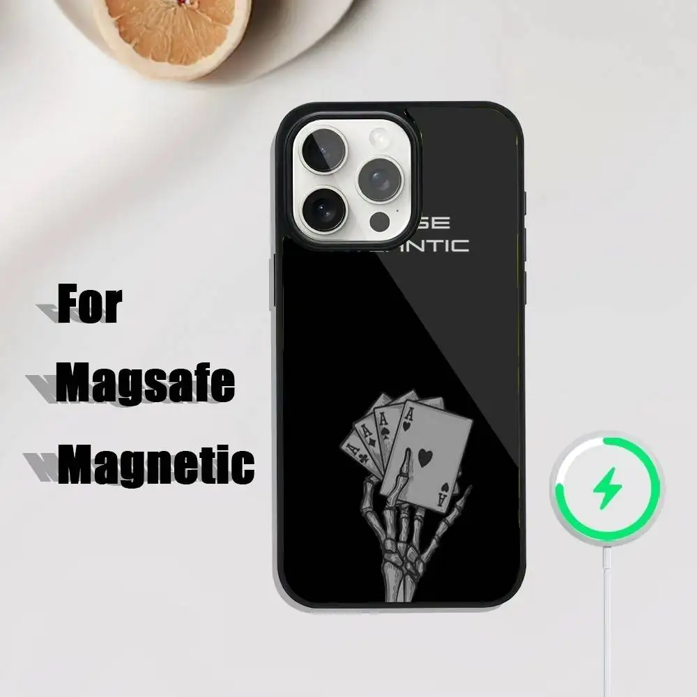 حافظة هاتف C-Chase Atlantic Music Group iPhone 17,16,15,14,13,12,11,Pro,Max,Plus,Mini,SE4,E شحن لاسلكي Magsafe مغناطيسي