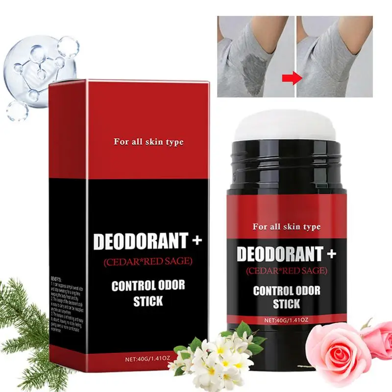 Antiperspirant Deodorants Solid Perfume Balm Long-Lasting Fragrance 40g Sweat Block Deodorants Sweat Strange Odor Deodorants