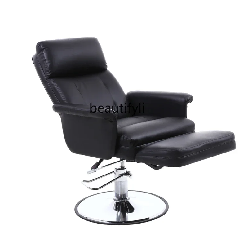 Beauty Chair Reclining Experience Chair Hydraulic Lifting Tattoo Embroidery Eyelash Extensions Nail Beauty Lying Flat Couch