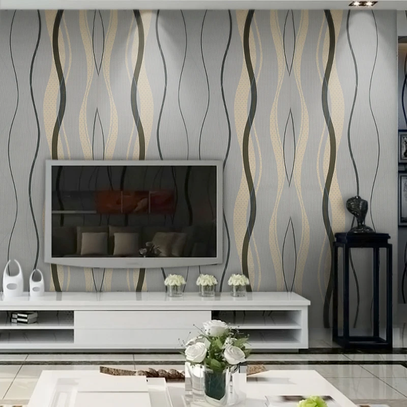 Voltsify 10M Modern 3D Victorian Embossed Wallpaper Deluxe Feature Wall Decor Paper Roll