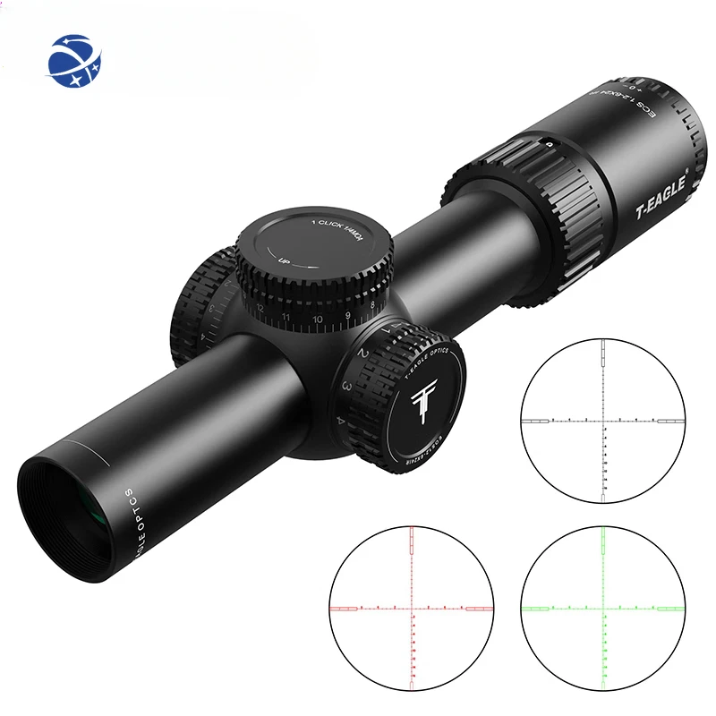 

EOS1.2-6x24IR Optical Sight HD Seismic Cross Mirror Rear Sight Slippery Water Bullet EOS1.2-6 Black 11mm Fixture
