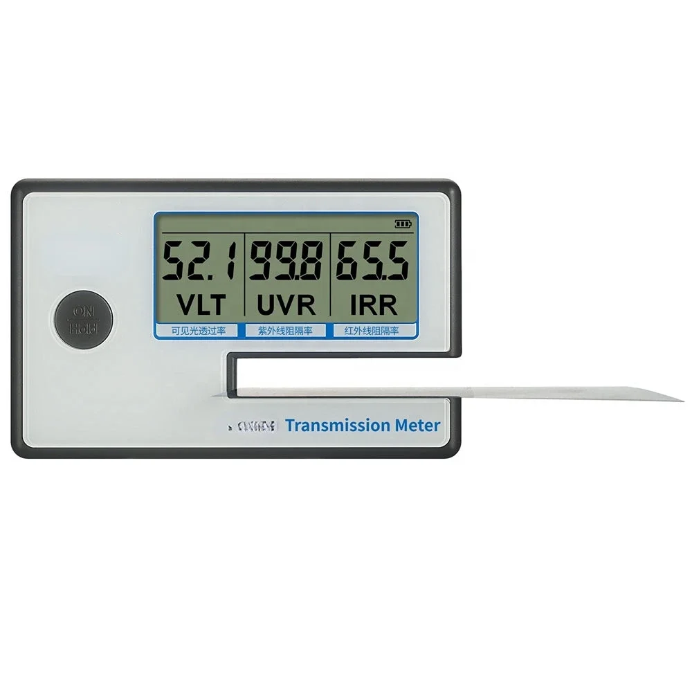 Portable Window Tint Transmission Meter Linshang  for LS162 Measure IR Rejection UV Blocking Rate Visible Light Transmittance