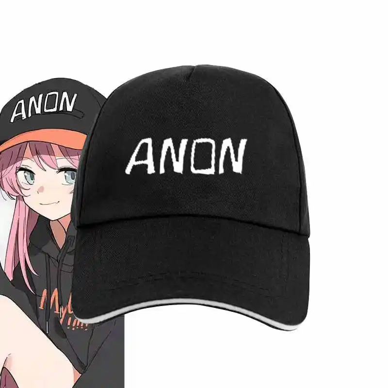 أنيمي بانج دريم إنها MyGO!!! الرجال النساء قبعة بيسبول سوداء Bangdream Chihaya Anon تأثيري السفر في الهواء الطلق قبعة الشمس هدية الكريسماس