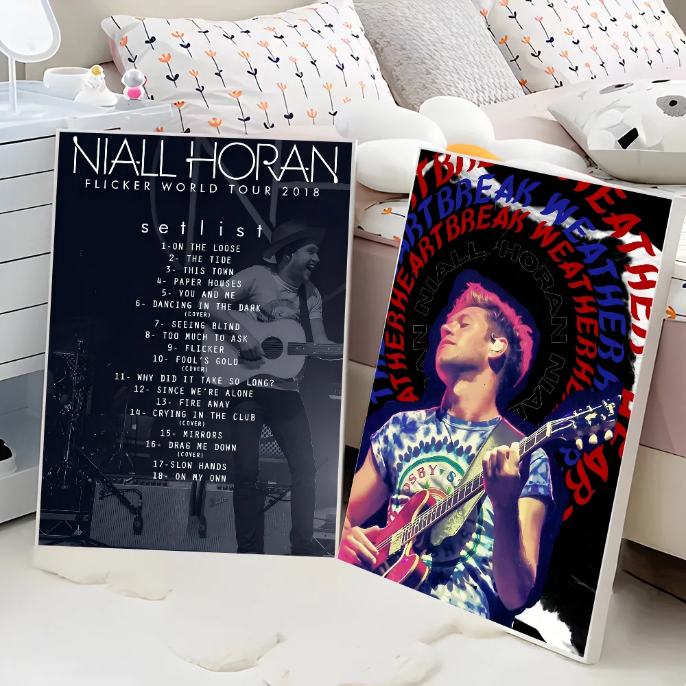 Niall Horan Pop Singer The Show Whitepaper Poster Waterproof Paper Sticker Coffee House Bar Posters Wall Stickers