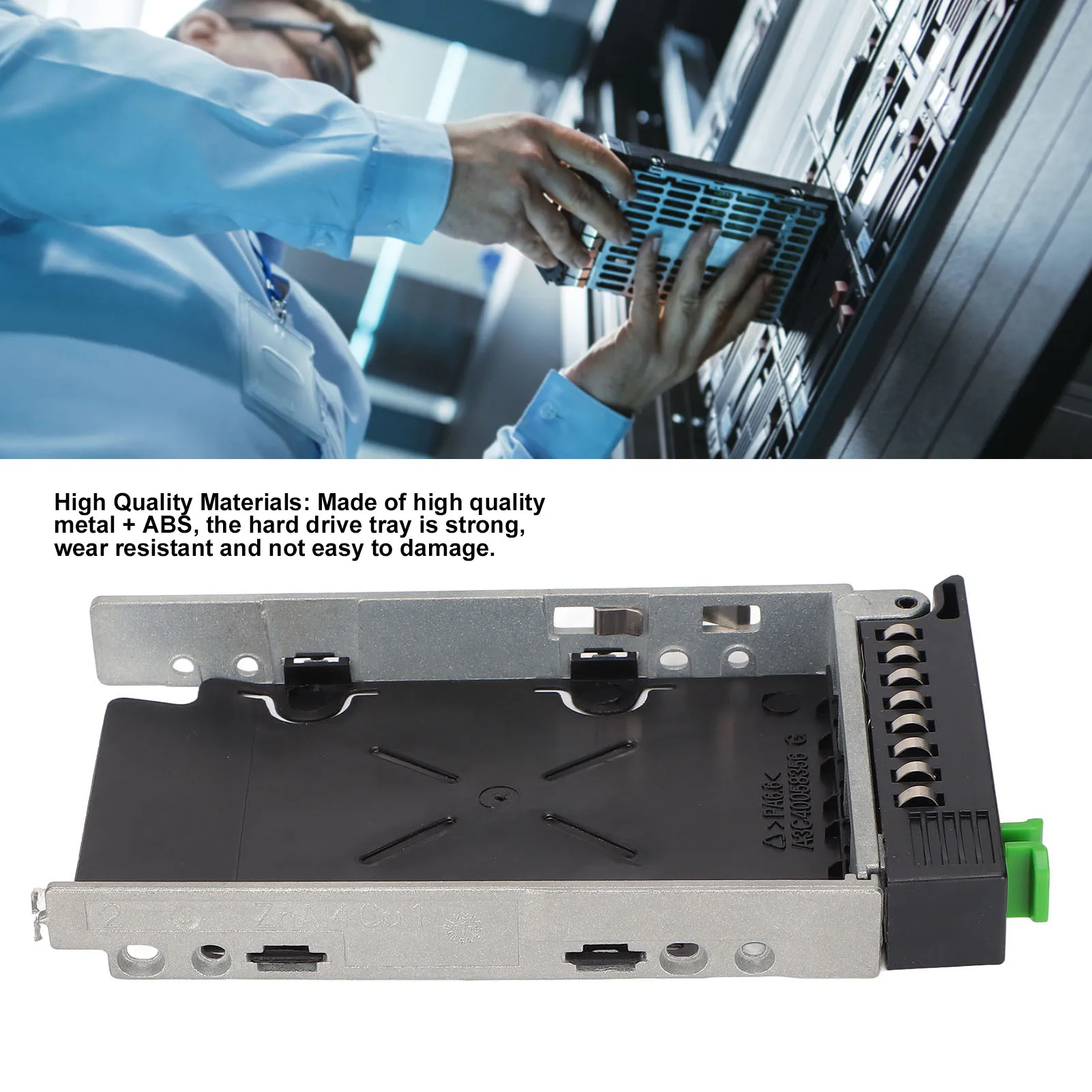 

Hard Drive Tray 2.5in Silver Black SAS SATA Tray for Fujitsu for Primergy RX600 RX300 RX90 Hard Drive Adapter Bracket