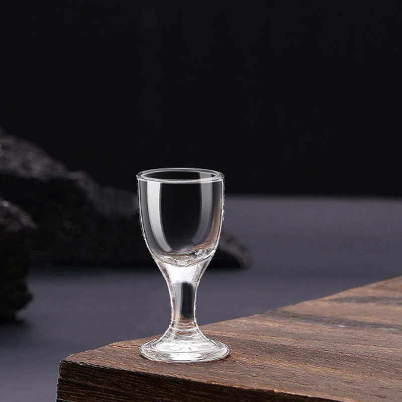 6pcs Set Wine Glasses Luxury Sets Transparent Chinese Baijiu Shot Glass Spirits Cups Household Drinkware Party Wine Dispenser