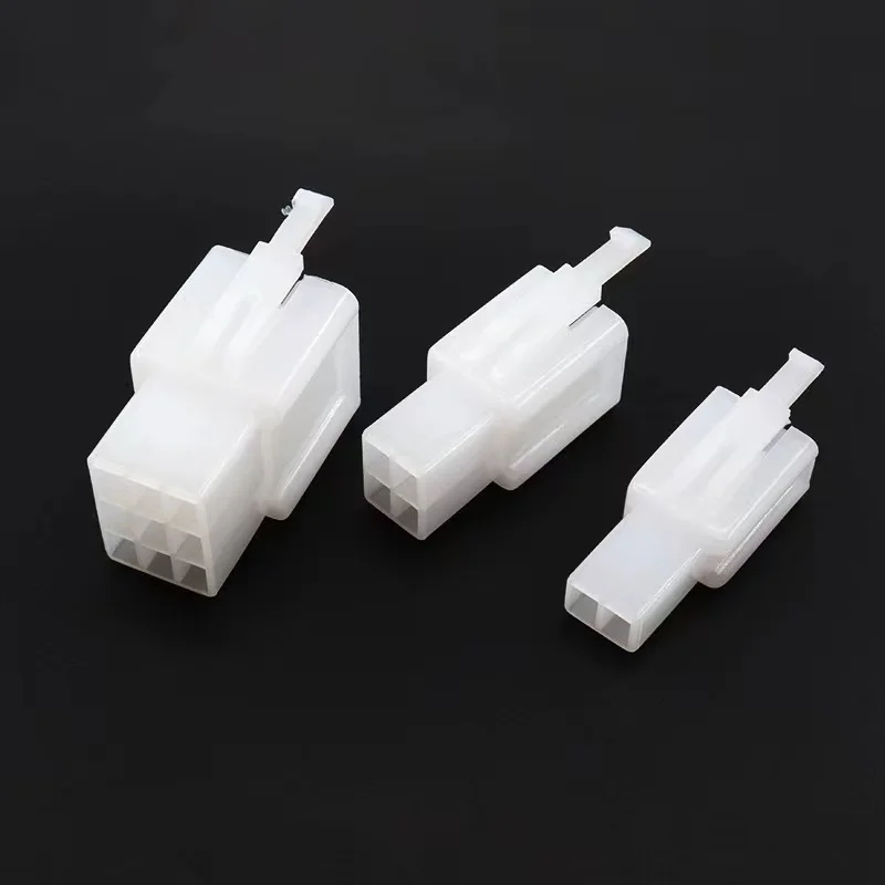 2.8mm car electric motorcycle connector 2p 6 9P wire harness connector terminal male and female docking plug socket