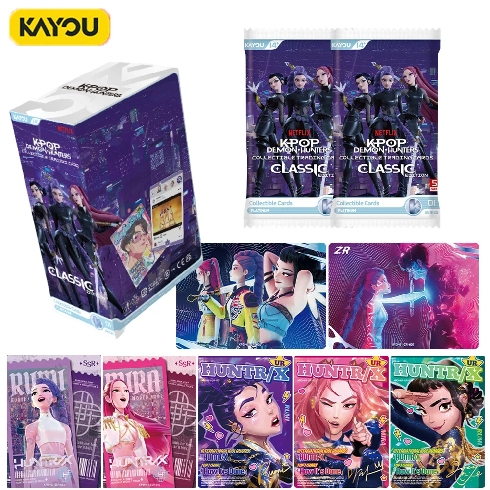 Authentic KAYOU Licensed K-Pop Girl Group Full Box Korean Pop Idol Peripheral Character Collectible Trading Cards