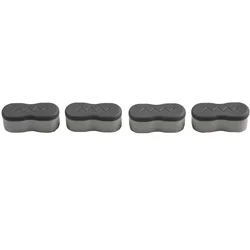 4 PCS Toilet Seat Bumper Protection Pad Buffer Shockproof Replacement Bumpers Strong Adhesive Toilet Seat Bathroom Accessories