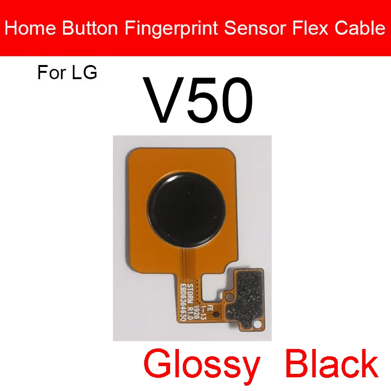 Home Button FingerPrint Flex Cable For LG V50 V10 V20 V30 V35 V40 Sensor Finger Reader Touch Key Flex Ribbon Replacement Parts