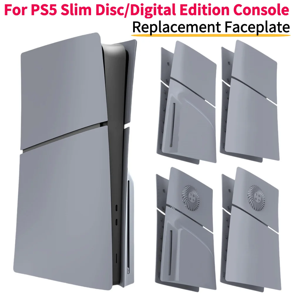Carcasas de Repuesto para PS5 Slim, Placas Frontales de ABS para Edición de 30 Aniversario, para Playstation5 Slim