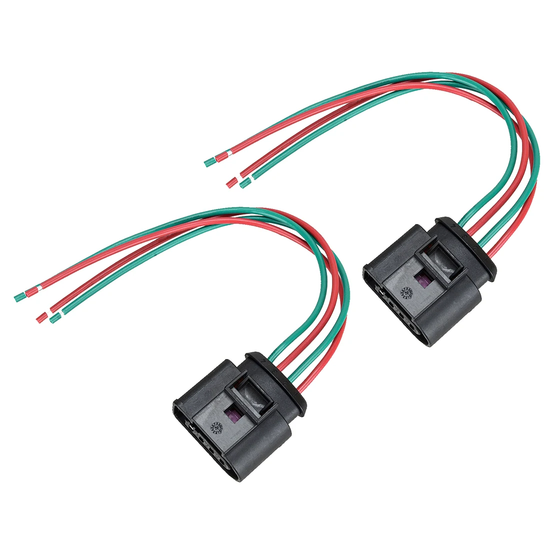 

4D0971994 2Pcs Car Ignition Coil Connector Plug Wire Wiring Pigtail 4-Pin Fit for Volkswagen VW Audi Skoda