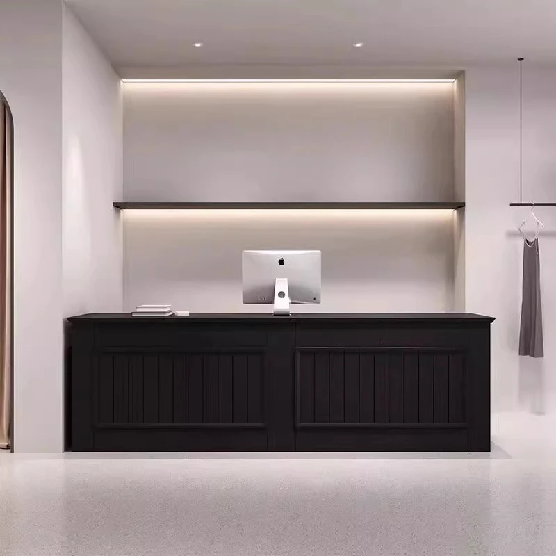 

Скандинавский креативный кассовый стол, современный роскошный магазин одежды Enterprise, стойка регистрации, ретро-кофейня, офисная мебель FYRD