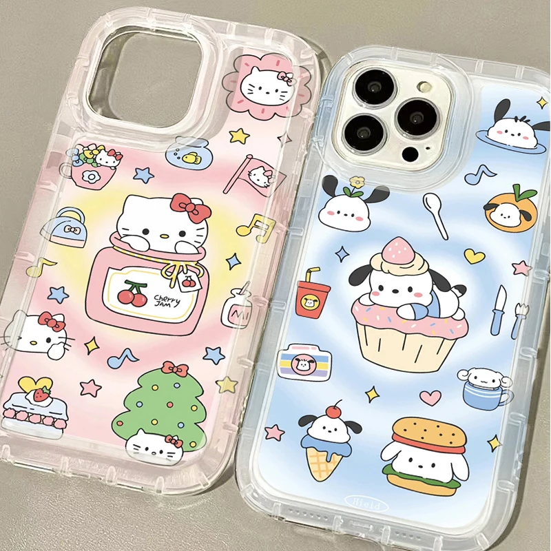 Sanrio Hello Kitty Pochacco Protective Case for Huawei P30 P40 P50 P60 Pro Honor 100 90 80 70 60 50 X9 X9A X8 X5 Magic5 Magic 5