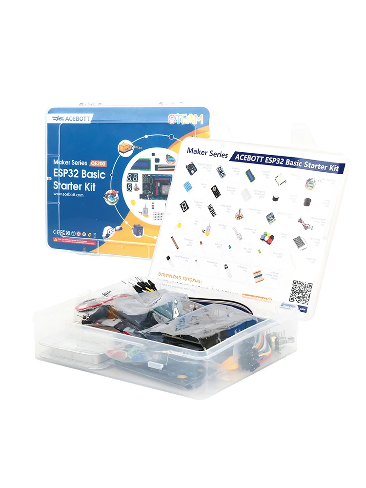 ACEBOTT ESP32 IoT Zestaw do Nauki Inżynierii Elektronicznej z Ponad 20 Czujnikami, Zestaw Programowania dla Arduino — zdjęcie produktu 7