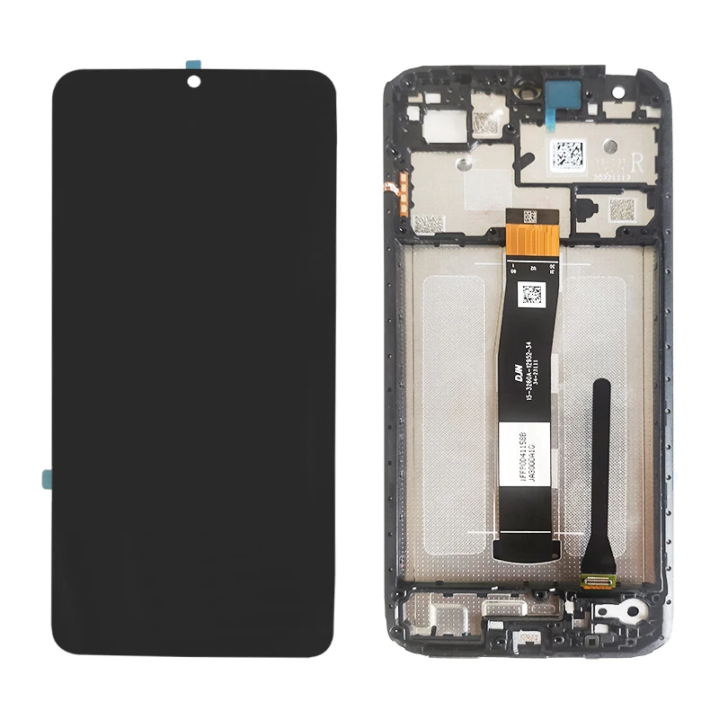 Original 6.71\'\' For Xiaomi Redmi 12C LCD With Frame Display Touch Panel Screen Assembly Pantalla For Redmi 12C LCD Screen