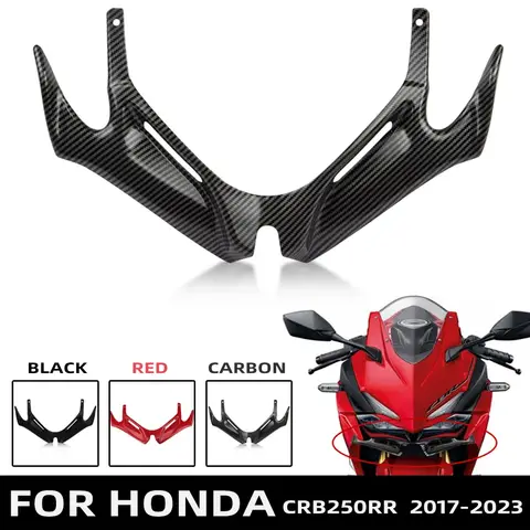 오토바이 페어링 윙렛 공기역학적 윙, 혼다 CBR250RR 2017-2023 CBR 250 RR 250RR 용 보호 가드 쉘 커버