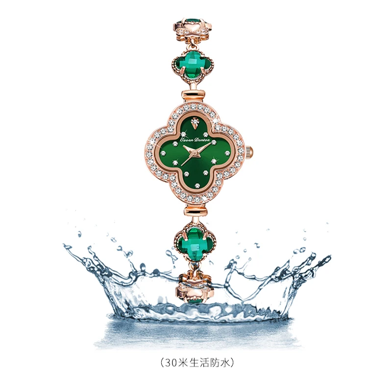 

Fashion four-leaf clover decoration ladies watch female watch quartz watch bracelet female watch