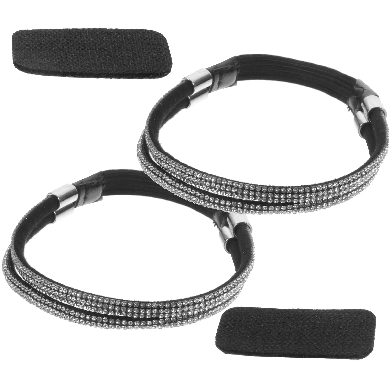 1 زوج أحزمة أحذية عالية الكعب مرونة قابل للتعديل استبدال الكاحل الأشرطة للنساء المضادة للانزلاق أربطة الحذاء اكسسوارات الديكور