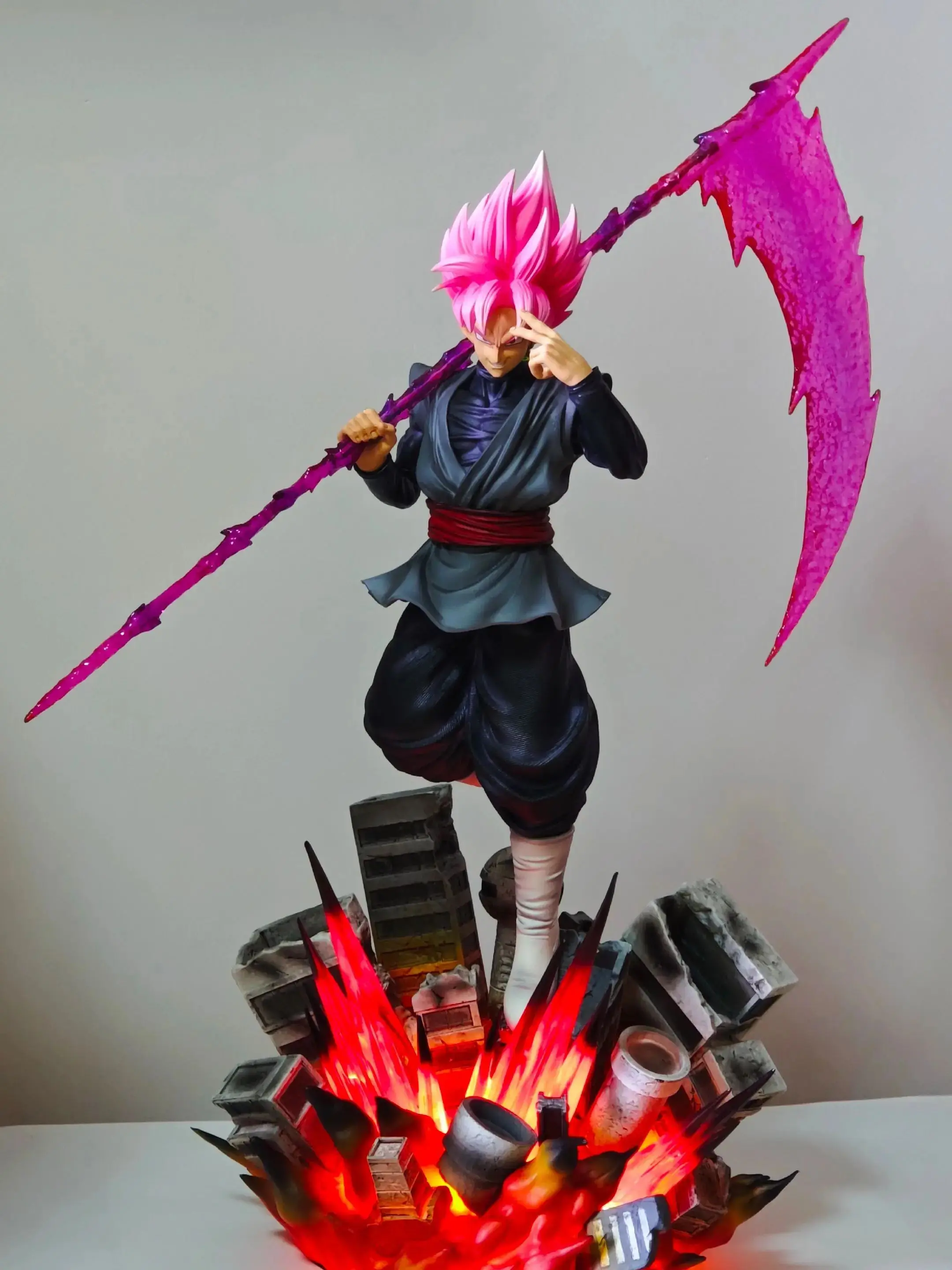 

JT Studio Dragon Ball 1/6 Zamasu (Goku Black) PVC Figure / Statue, Anime Collectible Model for Desktop Display & Xmas Gift