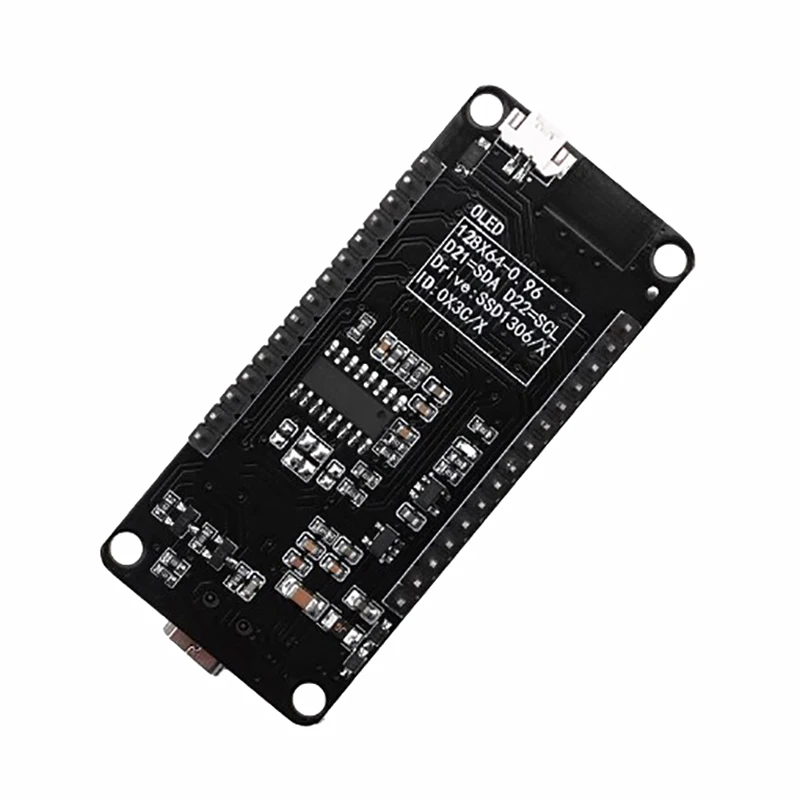 Модуль платы разработки WIFI ESP32 ESPWROOM-32D OLED-экран CH340C с 0,96